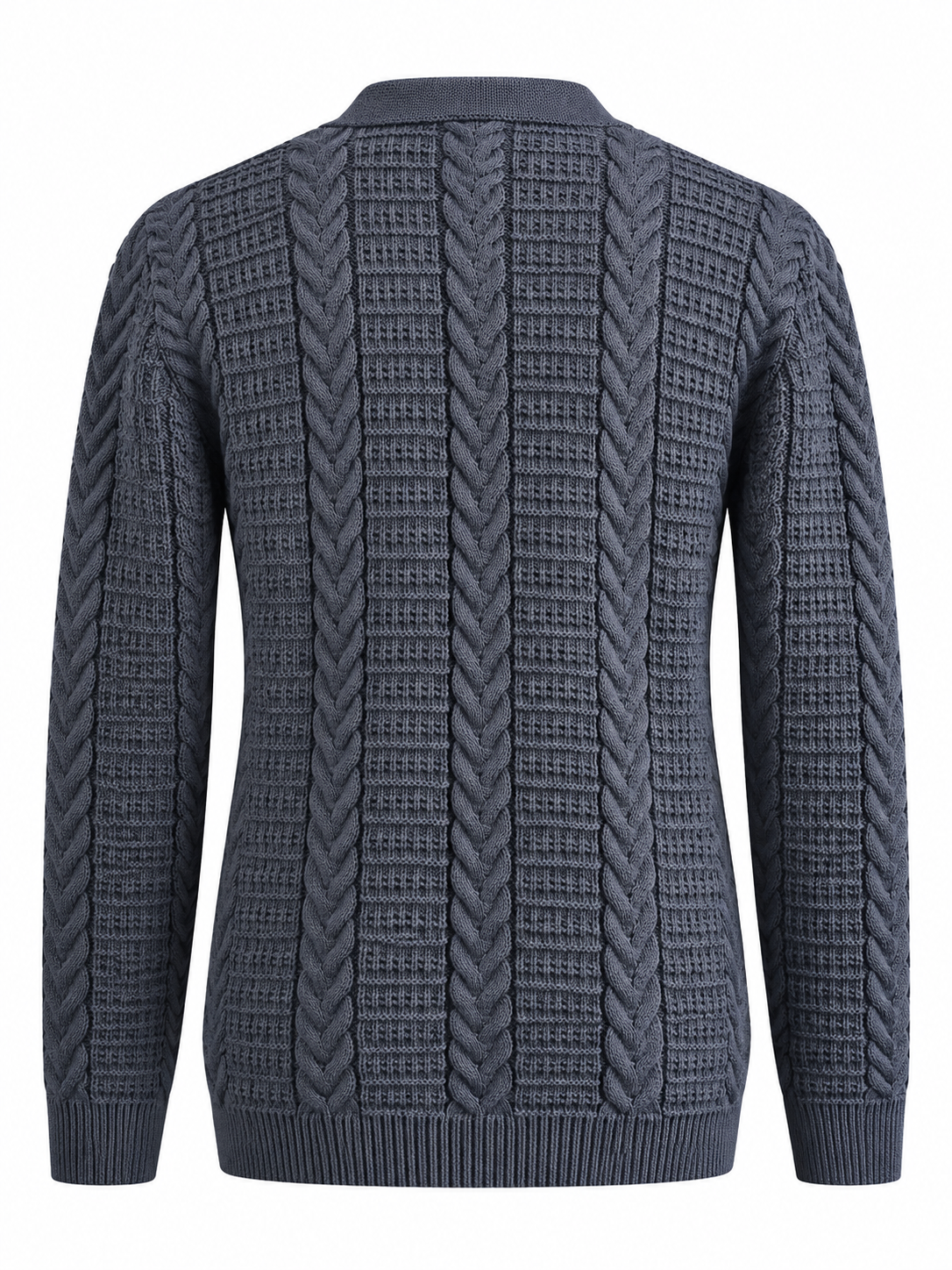 Quiet Terrain Men’s Cable Knit Button Cardigan