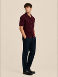 Riviera Linear Knitted Textured Shirt