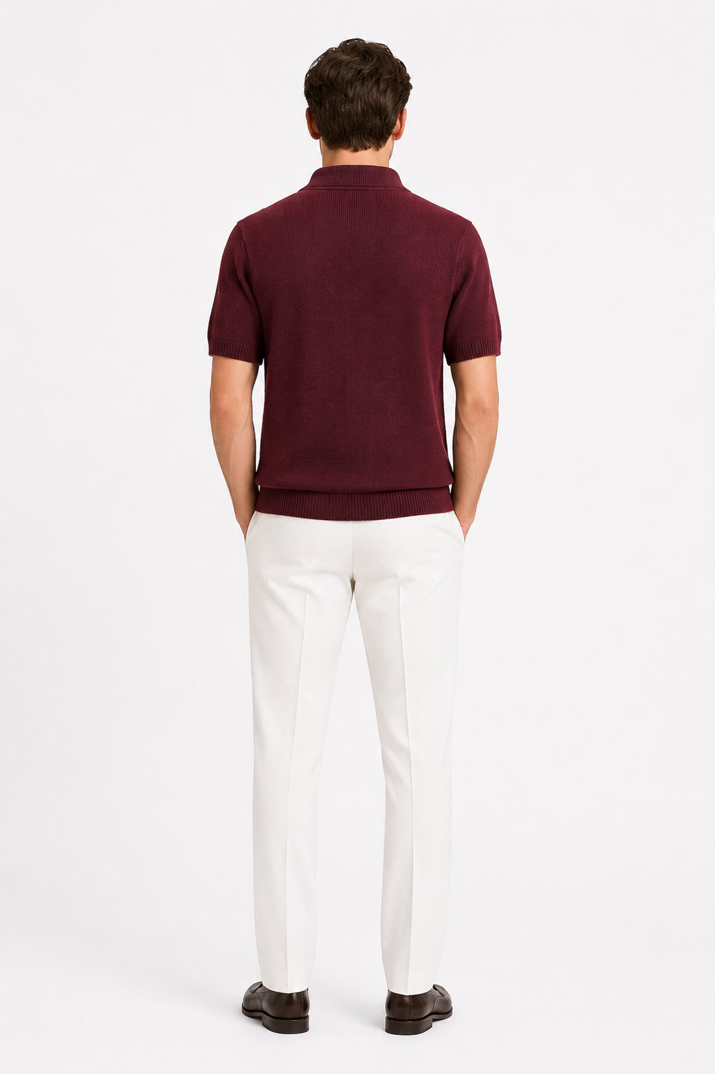 Riviera Vertical Knitted Textured Shirt